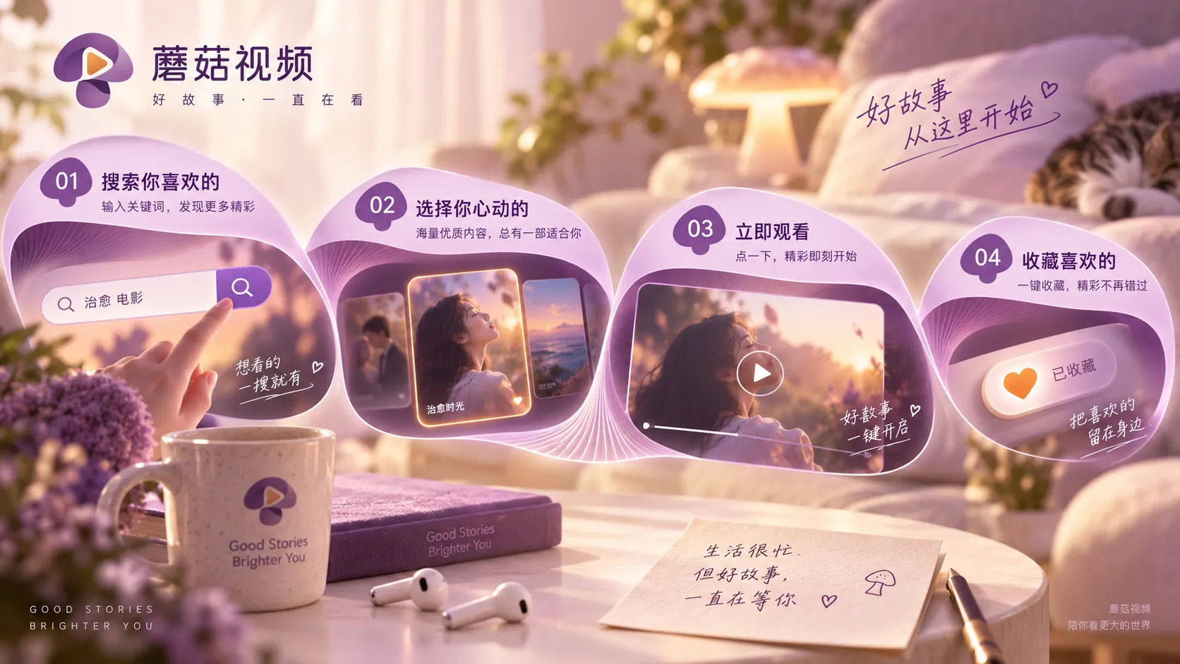 睡前看短片,为什么更适合降低信息密度?主题画面
